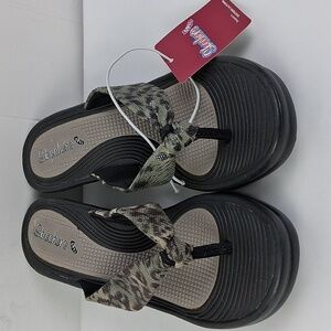Skechers Cali Womens Wedge Sandals Size 7